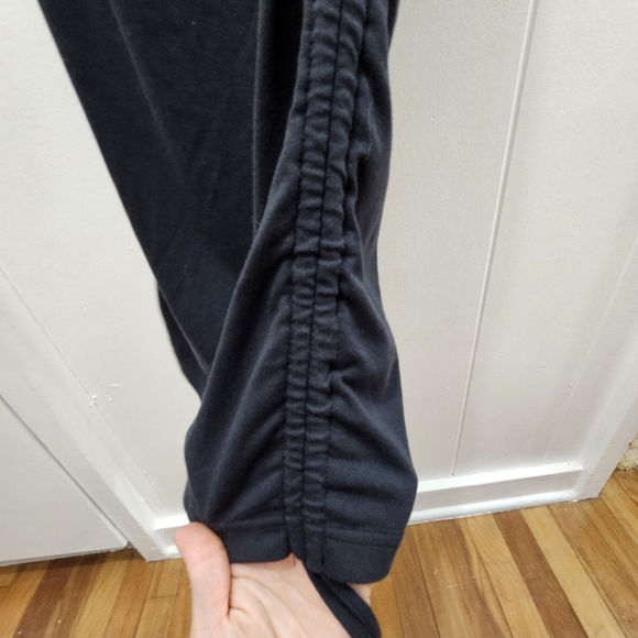 Fabletics Live-In Spaghetti Strap Dress Black with Side Tie Straps Size Med - Picture 8 of 16